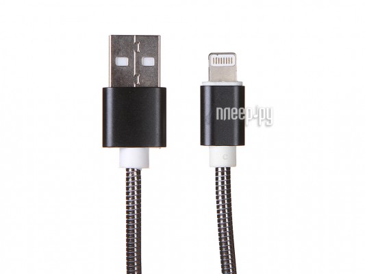 Аксессуар Media Gadget USB - Lightning 2A 1.0m Black MGC040MBK