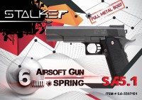 Страйкбольный пистолет Stalker SA5.1 Spring SA-3307151