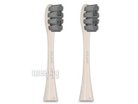 Комплект насадок Xiaomi Oclean PX01 (2шт для чувствительных зубов) Grey