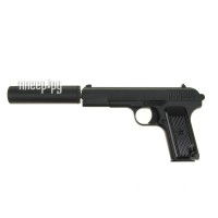 Страйкбольный пистолет Galaxy G.33A TT с глушителем