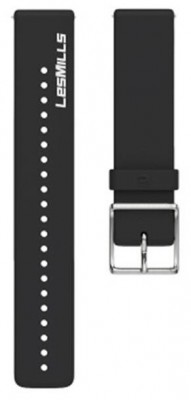 Аксессуар Ремешок для Polar Wrist Band Ignite LesMills 20mm M-L Silicone Black 91081716