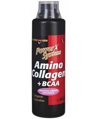 Power System Амино Коллаген + БЦАА бутылка 500 мл.