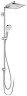 Душевая стойка Hansgrohe Crometta E 240 1jet Showerpipe Reno EcoSmart 27289000
