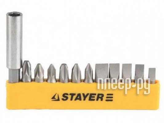 Набор бит Stayer Master 2609-H12 / z01