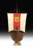 Сборная модель Zvezda Корабль Ганзейский когг 9018