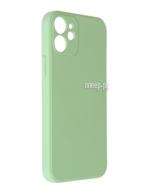 Чехол Pero для APPLE iPhone 12 mini Liquid Silicone Green PCLS-0024-GN