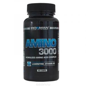IRONMAN Амино 3000 мг 60 капс.