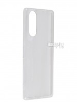 Чехол Brosco для Sony Xperia 5 Silicone Transparent 5-TPU-TRANSPARENT