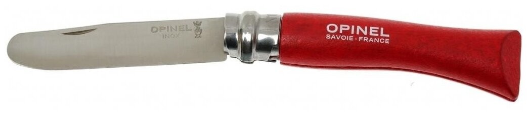 Нож Opinel MyFirstOpinel №07 Red 001698 - длина лезвия 80мм