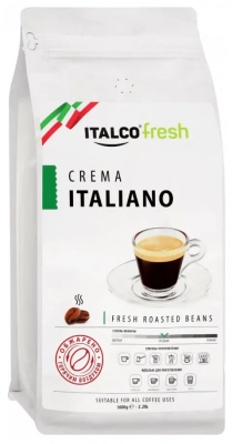 Кофе в зернах Italco Fresh Crema Italiano 1kg 4650097784336