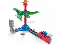 Автотрек Mattel Hot Wheels Воздушная атака дракона-робота GJL13