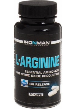 IRONMAN L-Аргинин 300 мг 60 капс.