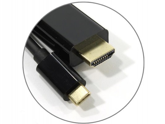 Аксессуар Vcom USB Type-C M to HDMI M 1.8m CU423C-1.8M