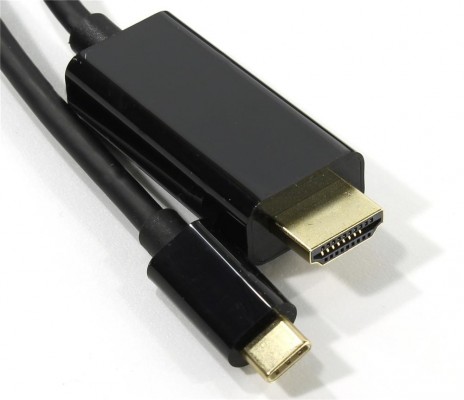 Аксессуар Vcom USB Type-C M to HDMI M 1m CU423C-1M