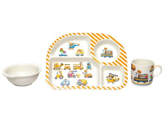 Набор детской посуды Lavenir Транспорт 192-47086