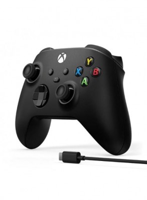 Геймпад Microsoft Wireless Controller Carbon Black 1V8-00008