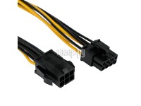 Аксессуар Gembird Cablexpert PCIe 6pin/F - PCIe 8pin/M 30cm CC-PSU-68-30CM
