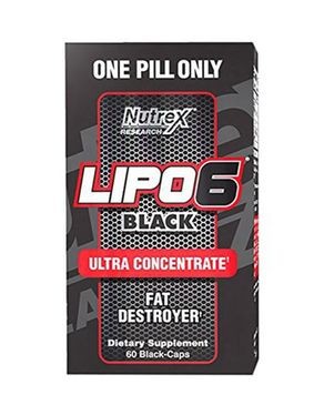 Nutrex Lipo6 Black Ultra Concentrate 60 caps
