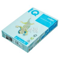 Бумага IQ Color A4 160g/m2 250 листов Pastel Light Blue MB30 110810