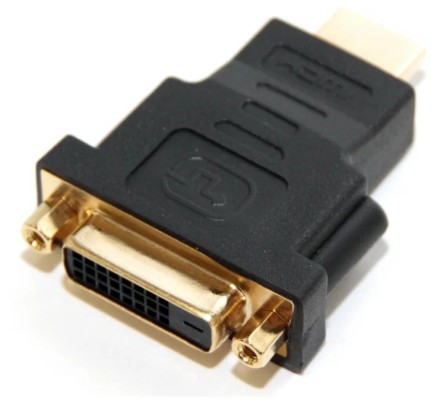 Аксессуар 5bites DVI 25F / HDMI 19M DH1807G