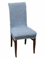 Чехол на стул LuxAlto Seersucker S003 Grey 11436