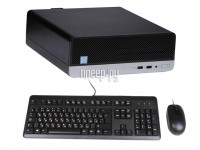 Настольный компьютер HP ProDesk 400 G6 Black 7EL89EA (Intel Core i3-9100 3.6 GHz/8192Mb/256Gb SSD/DVD-RW/Intel HD Graphics/Windows 10 Pro 64-bit)